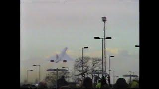 LAST FLIGHT OF CONCORDE. G-BOAF taking off from London Heathrow. On approach to Filton. 26.11. 2003.
