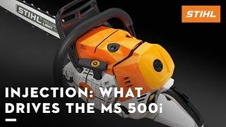 Injection: what drives the STIHL MS 500i