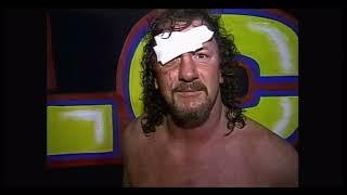 Terry Funk & The Sandman W/ Woman vs Cactus Jack & Shane Douglas (c) (ECW Hardcore TV 4/4/95)