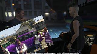 GTA5 Street Race and War vs Everybody (Police and Ballas)- Gemez