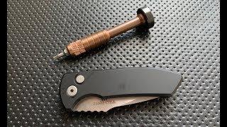 How to disassemble and maintain the ProTech SBR Pocketknife