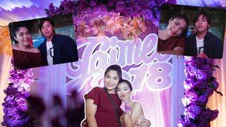 Attending Debut 18th Birthday with my Friend | Cherry Lysa Vlogs