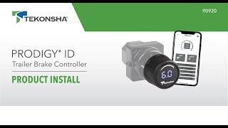 Tekonsha® Prodigy® iD Installation | 90920 | Trailer Brake Controller with EDGE™ Mobile App