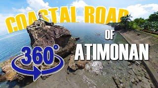 Atimonan Quezon Coastal Road 360 Video | A Roadtrip to Remember
