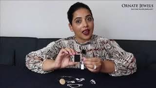 How to test pure silver jewelry with magnet?