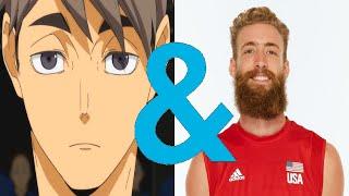 The good HOME RUN in VOLLEYBALL! - Osamu Miya & Mitchell Stahl (Haikyuu!! Vs Real Life)