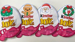 [paper diy] Kinder Joy Christmas Blind Bag unboxing! | asmr