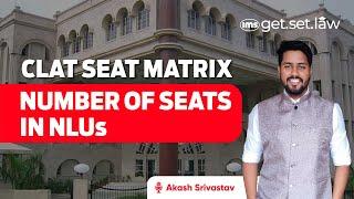 CLAT Seat Matrix | Number of seats in NLUs | Akash Srivastava