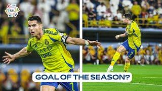 PUSKAS CONTENDER: Every angle of THAT Cristiano Ronaldo volley 