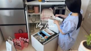 Kitchen Organization | Cleaning and Decluttering Without Buying New Storage Cases | Japan VLOG