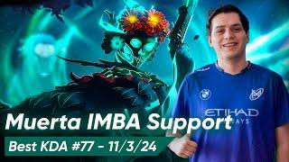 Matthew MUERTA SUPPORT 4 Pos | Dota 2 7.35d Pro Gameplay