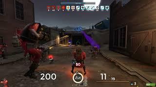 TF2 MVM ghost town wave 666 speed run any%  18:33 (Soldier POV)