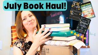 Epic July Book Haul! Must-Read Fantasy, Sci-Fi & Romance Books! 