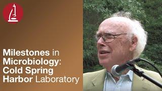 Milestones in Microbiology Dedication - Cold Spring Harbor Laboratory