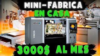 7 Máquinas para tu Mini-Fábrica en CASA para Ganar Dinero RÁPIDO ¡MUY RENTABLE!