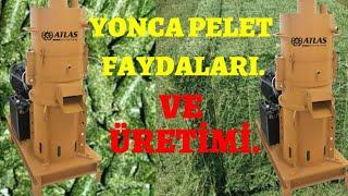  yonca pelet makinası, yonca pelet faydaları