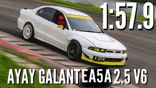 OneHotLap: Mitsubishi Galant EA5A 2.5 V6 1:57.9 @silasbonar46