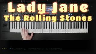 Lady Jane - The Rolling Stones, Cover, eingespielt mit titelbezogenem Style auf Yamaha Genos 2