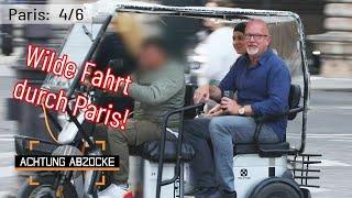 Mörderische Pedicab-Abzocke in den Straßen von Paris | Achtung Abzocke