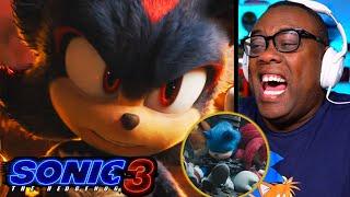 Sonic Movie 3 Trailer 2 REACTION - Sonic the Hedgehog 3 x Shadow