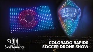 Colorado Rapids Postgame Drone Show | Sky Elements Drone Shows