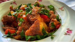 Деревенский рецепт!!!! Свинина томлённая в квасе! МЯСО ТАЕТ ВО РТУ!