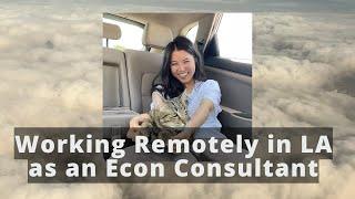 [LA Trip] I: Working Remotely from LA as an Econ Consultant | kojently