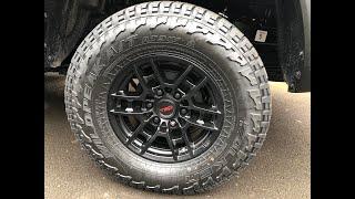 Falken Wildpeak AT3W (265/70/16) on 2020 Toyota Tacoma TRD Pro