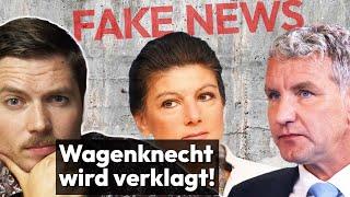 Höcke verklagt Wagenknecht! Die Remigrations-LÜGE aufgedeckt