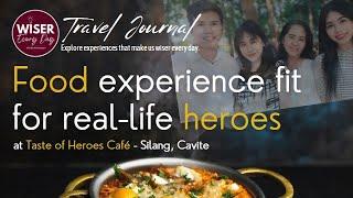 Wiser Every Day Travel Journal: TASTE OF HEROES Café