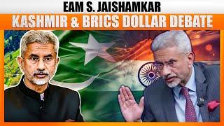 S. Jaishankar on Kashmir, BRICS Dollar & Trump's Tariff Debate | India’s Stance at Chatham House