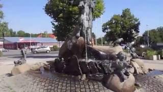 Spaziergang in Thale im Harz durch das Stadtzentrum in HD