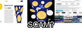 is legitcrypto scamrecovery net a scam