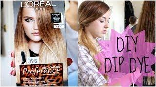 HOW TO: DIY NATURAL HAIR DIP DYE OMBRE