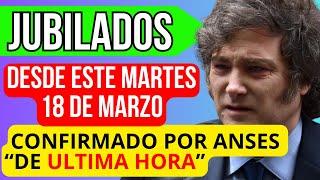 NOTICIAS DE SUMA URGENCIA PARA LOS JUBILADOS Y PENSIONADOS ANSES | MONTOS A COBRAR EN ABRIL