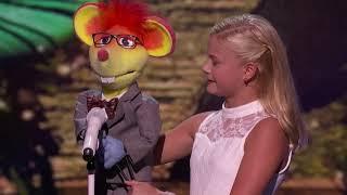 Darci Lynne  12 Year Old Ventriloquist Dedicates Song to Mel B   America's Got T HD