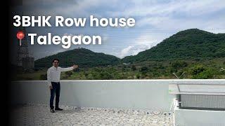 3BHK row house in Talegaon | Property for sale | Real estate #talegaon #rowhouseforsale #realtor