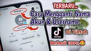 TANPA NUNGGU!! Cara Mengganti Nama Akun & Username Di Tiktok