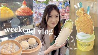 weekend vlog! shopping with my sister, Japan town, jewelry unboxing, Daiso!