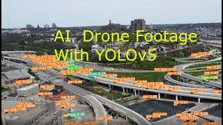 AI Drone Footage With YOLOv5