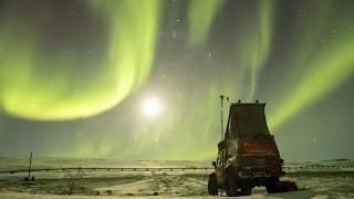 Ice COLD camping in the Arctic Circle of ALASKA on Winter Solstice