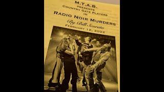 Radio Noir Murder Mystery