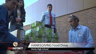 Hanksgiving food drive at Hanks High School