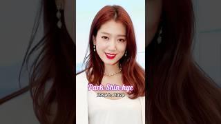 Park Shin Hye evolution from 1994 to 2024