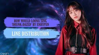 HOW WOULD LOONA(이달의 소녀) SING 'DRUNK-DAZED' BY ENHYPEN(엔하이픈)