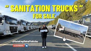 SANITATION TRUCKS FOR SALE || Autoking Global Commercial Vehicles