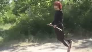Levitation Demonstration - Angelia from Russia