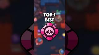 BEST MYTHIC GEARS IN BRAWL STARS! (August 2024) #brawlstars #brawlstarsgame #shorts