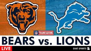 Bears vs. Lions Live Streaming Scoreboard, Play-By-Play, Highlights, Stats | NFL Thanksgiving On CBS