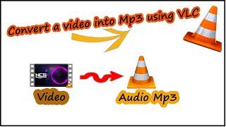 Convert video into Mp3 using #VLC